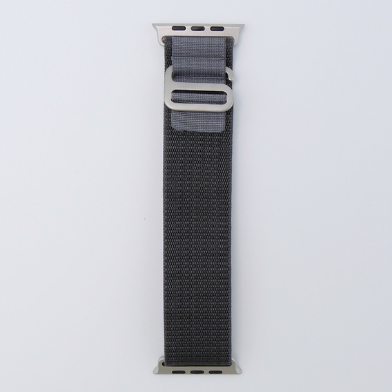 Нейлоновый ремешок для Apple Watch 1/2/3/4/5/6/7/8/SE/ULTRA 42/44/45/49 мм, серый