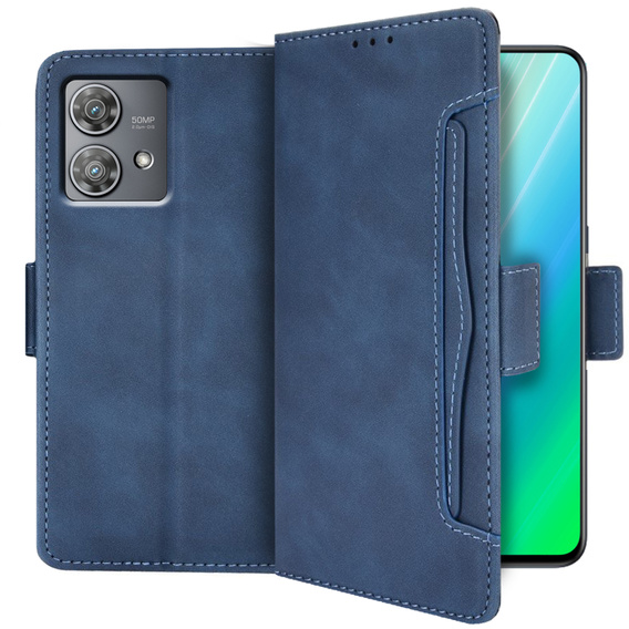 Футляр з клапаном для Motorola Edge 40 Neo, Card Slot, м'яти