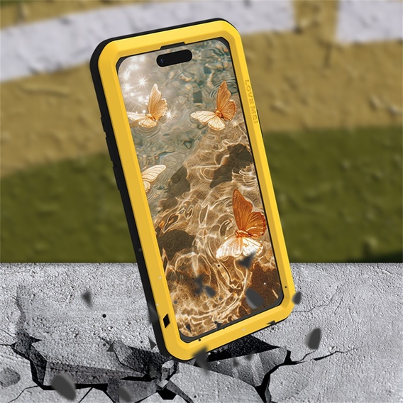 Бронированный чехол с закаленным стеклом для iPhone 17 Pro Max