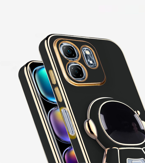 Чехол до Infinix Hot 50i 4G, Astronaut, чёрный