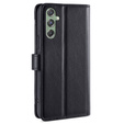 Откидной чехол для Samsung Galaxy M34, Wallet Zipper Pocket, чёрный
