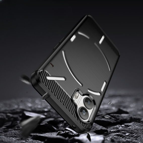 Чoхол до Nothing Phone 2, Carbon, чорний