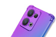 Чохол для Oppo Reno 13, Gradient Dropproof, Фіолетовий / синій