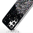 Чехол до Samsung Galaxy S22 Ultra 5G, Glittery, чёрный