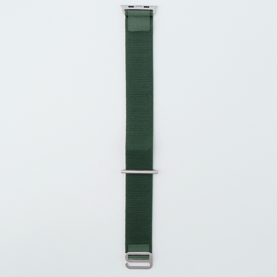 Нейлоновий ремінець для Apple Watch 1/2/3/4/5/6/7/8/SE/ULTRA 42/44/45/49 мм, зелений