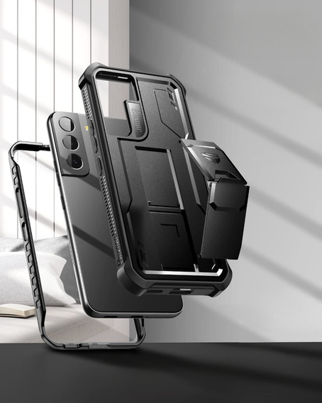 Броньований чохол для Samsung Galaxy S22, Dexnor Full Body, чорний