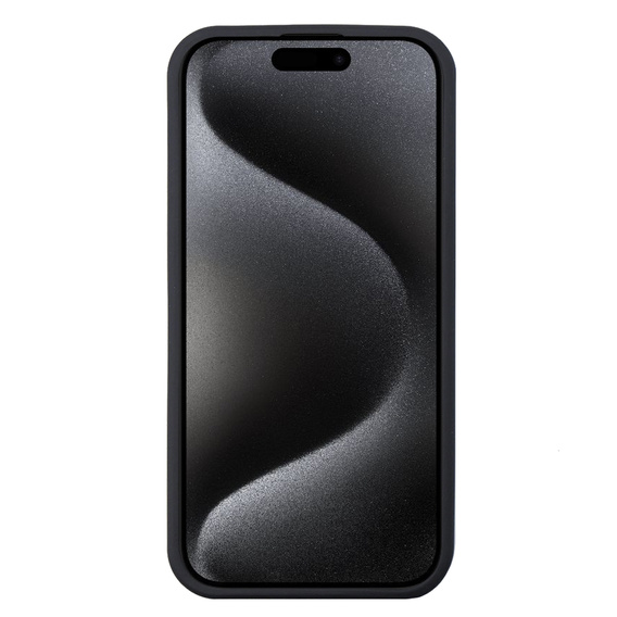 Чехол для iPhone 15 Pro, Aramid Fiber Cover, чёрный