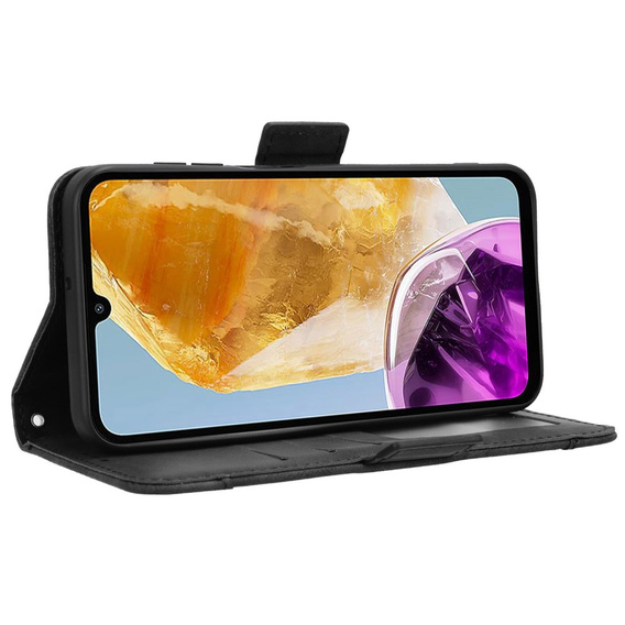 Откидной чехол для Samsung Galaxy M15 5G, Card Slot, чёрный