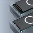 Захисний чохол для камери Samsung Galaxy S23 Plus, CamShield MagSafe, прозорий / зелений