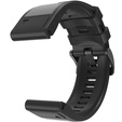 Силіконовий ремінець для Garmin Fenix 5/6/7 Forerunner 945/935, Grey / Black