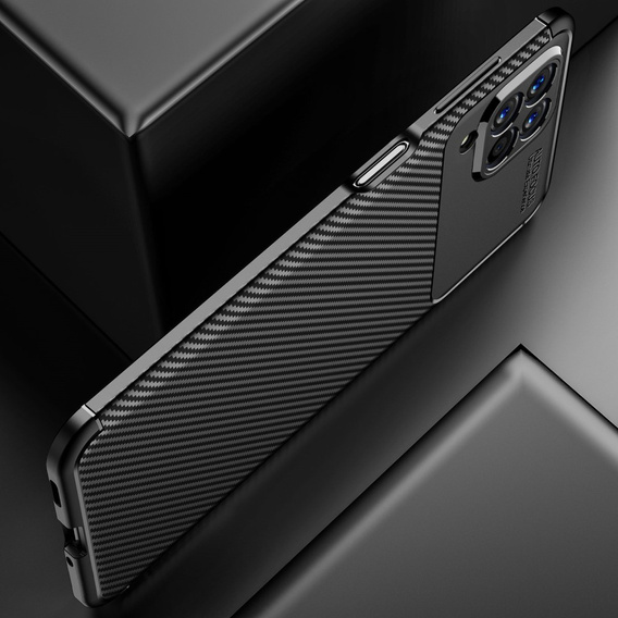 Чехол до Samsung Galaxy M53 5G, Carbon Gel, чёрный
