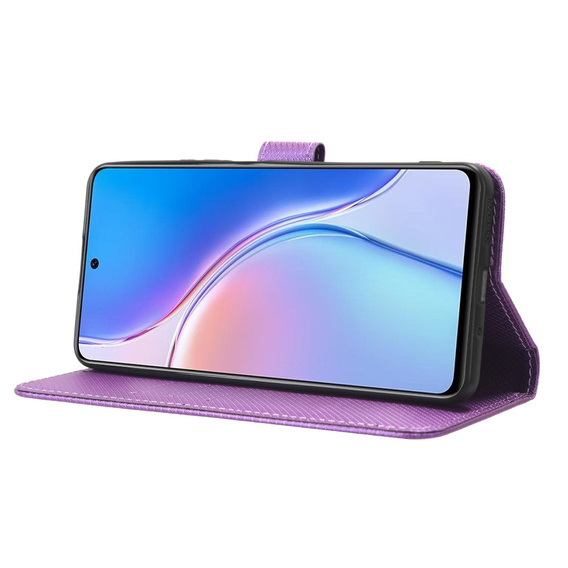 Чохол-книжка для Huawei Nova 11i, Wallet Smart Magnet, фіолетовий