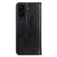 Чoхол до Xiaomi Redmi 13C / Poco C65, Wallet Litchi Leather, чорний