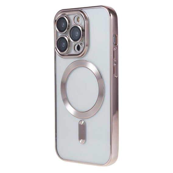 Чехол до iPhone 13 Pro, MagSafe Hybrid, розовый