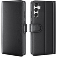 Чохол-фліп для Samsung Galaxy A25 5G, Split Leather, чорний