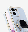 Чехол до Oppo Reno 13F / Oppo Reno 13FS, Astronaut, синий