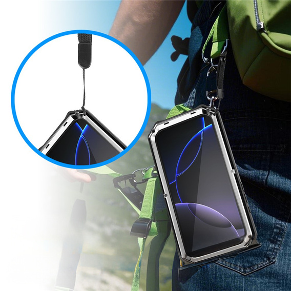 Бронированный чехол с подставкой R-JUST для iPhone 17 Pro