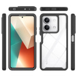 Чoхол Shockproof до Xiaomi Redmi Note 13 5G, із захисним екраном, чорний