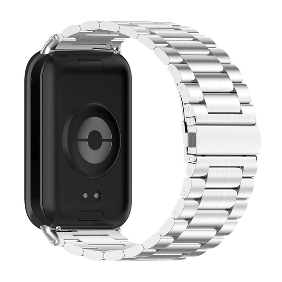 Стальной браслет для Xiaomi Smart Band 8 Pro, серебристый