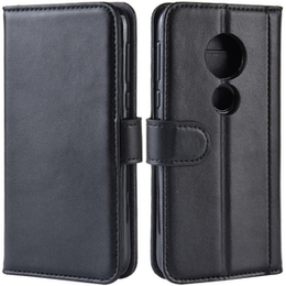 Откидной чехол для Motorola Moto G7 Play, Flexi Book, чёрный