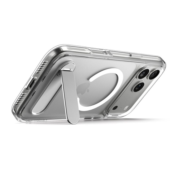 Чехол Spigen Ultra Hybrid "S" MagSafe для iPhone 17 Pro, прозрачный / белый