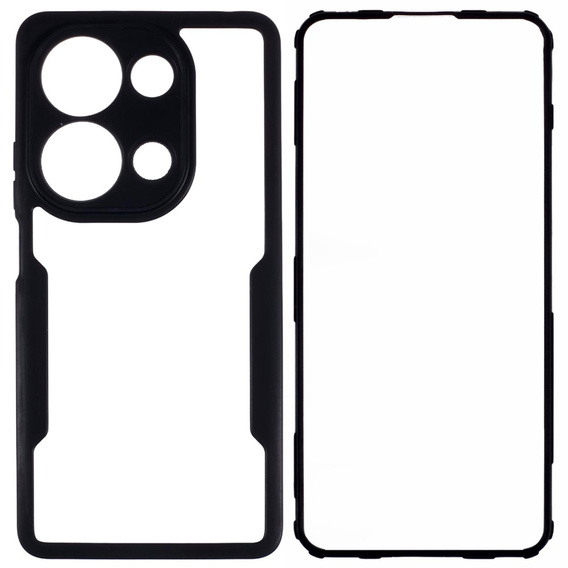 Чехол до Xiaomi Redmi Note 13 Pro 4G / Xiaomi Redmi Note 14S / Xiaomi Poco M6 Pro 4G, AntiDrop Hybrid, чёрный