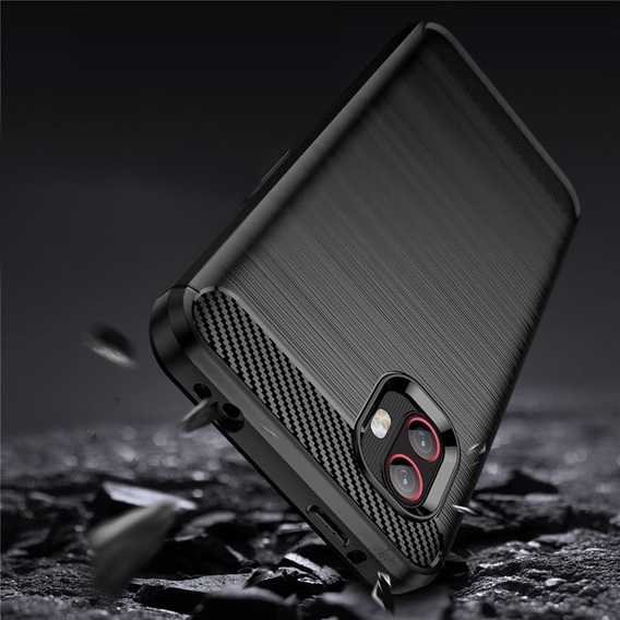 Чoхол до Samsung Galaxy Xcover 6 Pro 5G, Carbon, чорний