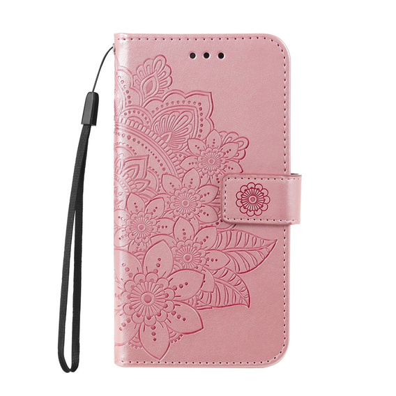 Чохол-книжка для Samsung Galaxy A13 4G, Mandala Flower, рожевий