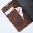 Чохол для Motorola Moto G53, ERBORD Vintage, гаманець з клапаном, кава