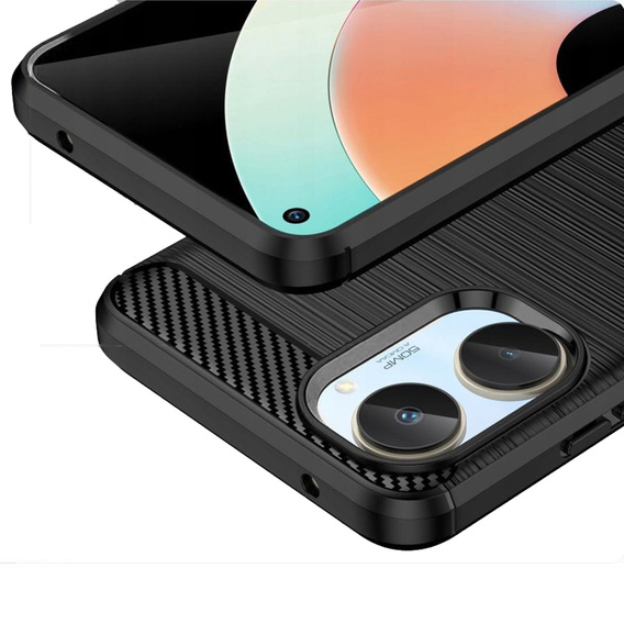 Чoхол до Realme 10 4G, Carbon, чорний