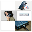 Флип-кейс CASEME для Samsung Galaxy Note 20 Ultra, Waxy Textured, синий