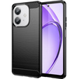 Чехол до Oppo A40 / Oppo A40m, Carbon, чёрный