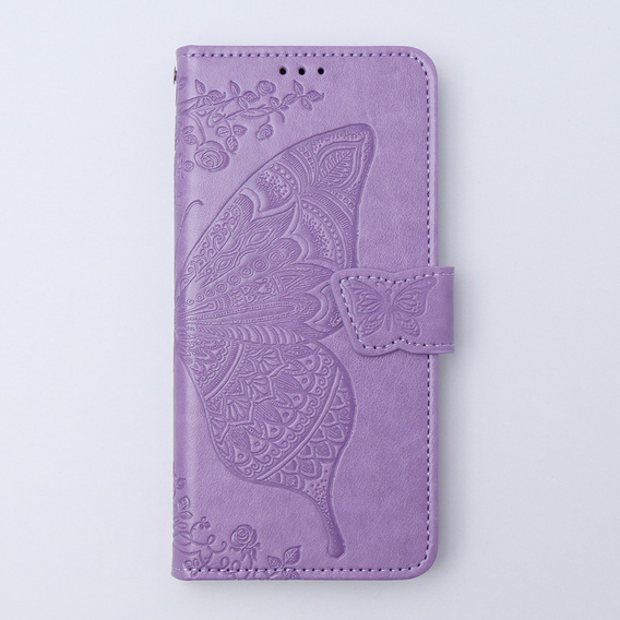 Чохол-книжка для Xiaomi 13T / 13T Pro, Butterfly, фіолетовий