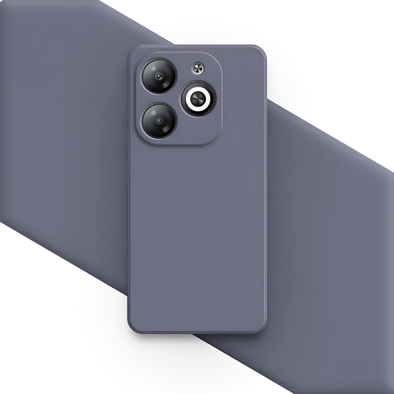 Чoхол до Infinix Hot 40i, Silicone Lite, лавандовий