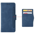 Откидной чехол для Oppo Reno 13F / Oppo Reno 13FS, Card Slot, темно-синий