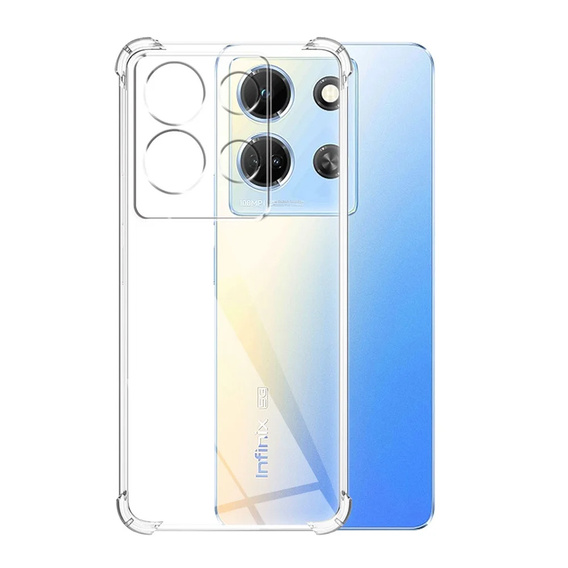 Чoхол до Infinix Note 30 5G, Dropproof, прозорий