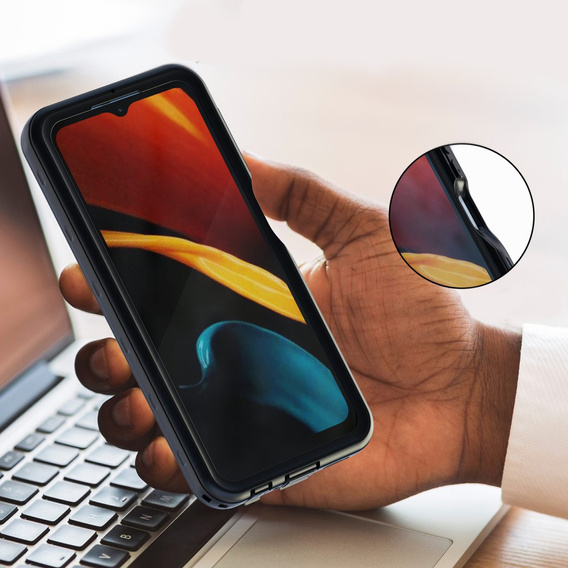 Водонепроницаемый чехол IP68 для Samsung Galaxy A13 4G, SHELLBOX, чёрный