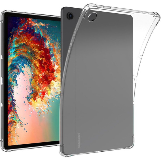 Чохол для Samsung Galaxy Tab A9, силіконовий, прозорий