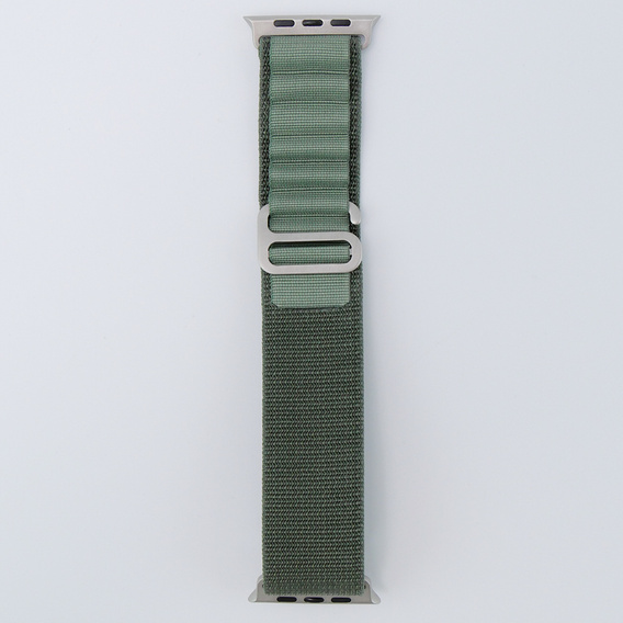 Нейлоновий ремінець для Apple Watch 1/2/3/4/5/6/7/8/SE/ULTRA 42/44/45/49 мм, зелений