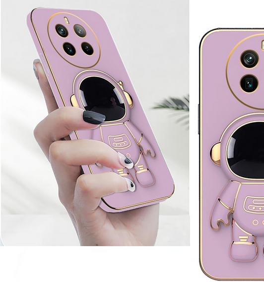 Чoхол до Realme 12 Pro 5G / 12 Pro+ 5G, Astronaut, фіолетовий