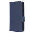 Чохол-книжка для Cat S75 5G, Wallet Litchi Magnet, темно-синій