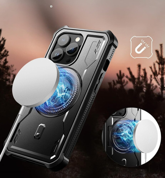 Броньований чохол Dexnor Full Body для iPhone 13 Pro Max, Dexnor Full Body MagSafe,  Black