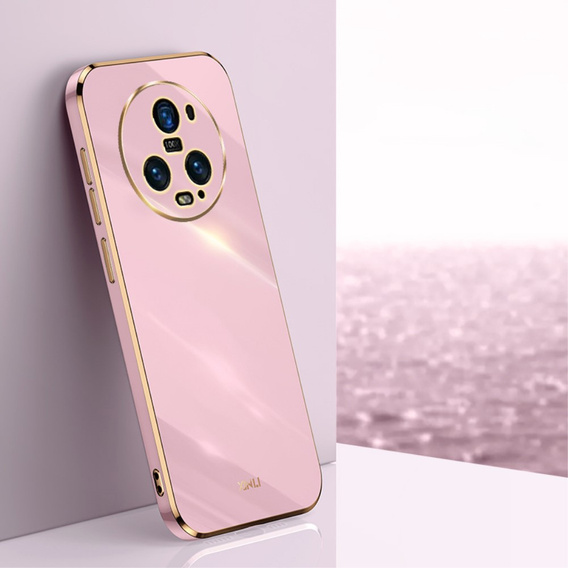 Чехол для Honor Magic 5 Pro, Glamour CamShield, фиолетовый