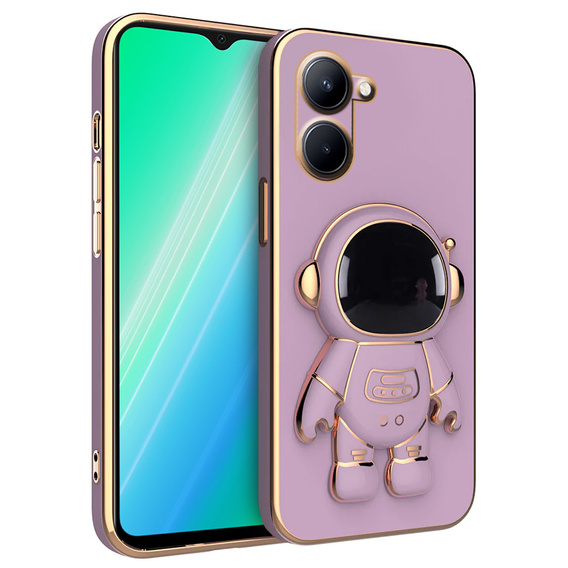Чехол до Realme C33, Astronaut, фиолетовый