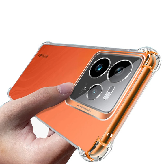 Чехол до Realme GT 7 Pro, Dropproof, прозрачный