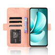 Футляр з клапаном для Realme C71, Card Slot, рожевий