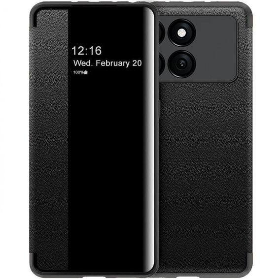Чохол-накладка для Xiaomi Poco F6 Pro, Side View, чорний