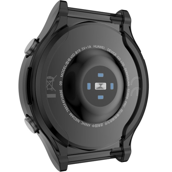 Чехол 2в1 с защитой экрана для часов Huawei Watch GT 2 PRO, Black
