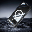 Чохол для Google Pixel 9A, Shockproof, зі склом, для MagSafe, чорний