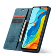 Чехол CASEME для Huawei P30 Lite, Leather Wallet Case, синий
